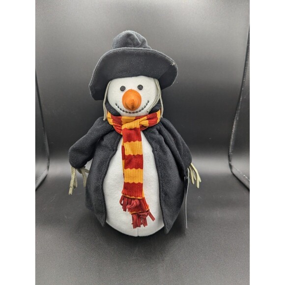 Universal Studios World of Harry Potter Hogsmeade Snowman 14" Plush NWT - Picture 1 of 7